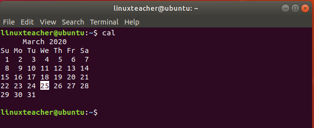 Basic Linux commands