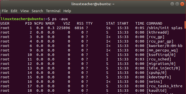 Basic Linux commands