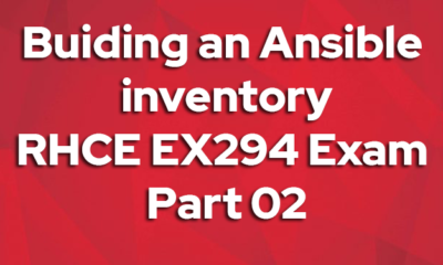 Buiding an Ansible inventory rhce ex294 exam questions