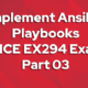 Implement Ansible Playbooks RHCE EX294 Exam dumps