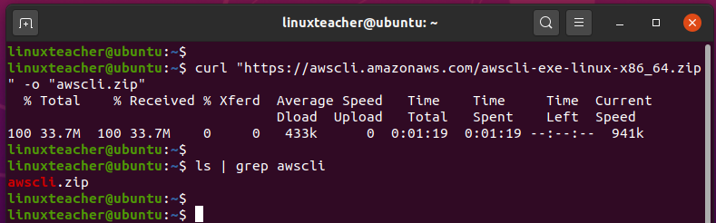 download-aws-cli