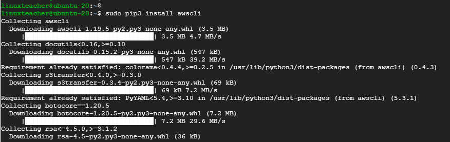 use-pip-to-install-awscli