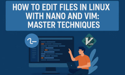How to Edit Files in Linux With Nano And Vim